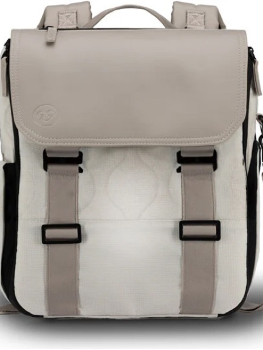 Diaper backpack & Gray Convertible Backpack Organizer